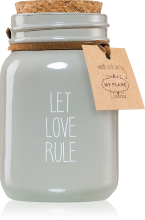 My FlameFig's Delight Let Love Rule candela profumata 5x8 cm