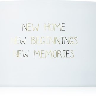 My FlameFresh Cotton New Home, New Beginnings, New Memories candela profumata 13x8 cm