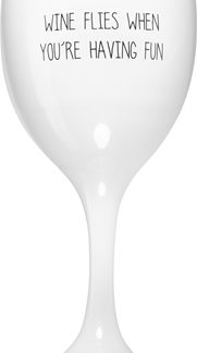 My FlameFresh Cotton Wine Flies When You´re Having Fun candela profumata 6x13,5 cm