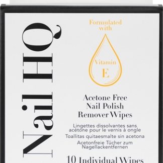 Nail HQAcetone Free salviette per la rimozione dello smalto per unghie senza acetone10 pz