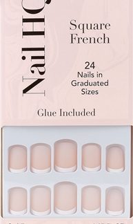 Nail HQSquare French Unghie finte24 pz