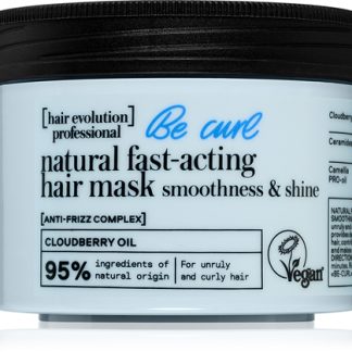 Natura SibericaHair Evolution Be-Curl maschera idratante e nutriente per la brillantezza dei capelli mossi e ricci 150 ml