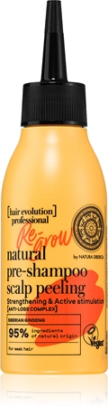 Natura SibericaHair Evolution Re-Grow scrub energizzante per capelli e cuoio capelluto 115 ml
