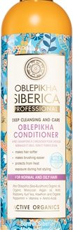Natura SibericaOblepikha (Sea-Buckthorn) balsamo detergente in profondità per capelli normali e grassi 400 ml