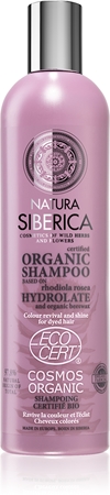 Natura SibericaRhodiola Rosea shampoo illuminante e rinforzante per capelli tinti 400 ml