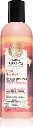 Natura SibericaTaiga Siberica Altai Pine Bark shampoo ricostituente per capelli rovinati 270 ml