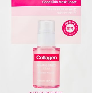 NATURE REPUBLICGood Skin Collagen Mask Sheet maschera nutriente e rassodante24 g
