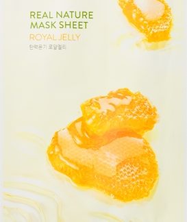 NATURE REPUBLICReal Nature Royal Jelly Mask Sheet maschera antirughe in tessuto23 ml