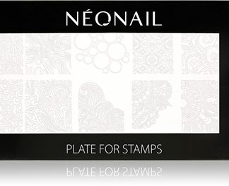 NEONAILStamping Plate Stencil per le unghie