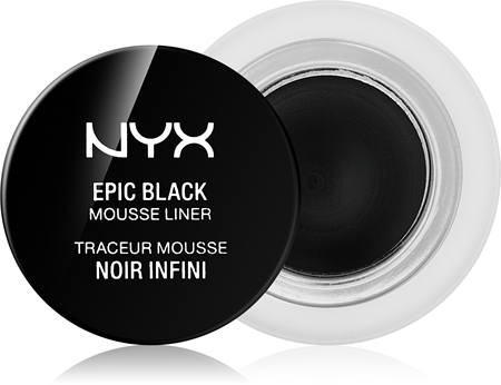 NYX Professional MakeupEpic Black Mousse Liner eyeliner waterproofcolore 01 Black 3 ml