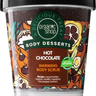 Organic ShopBody Desserts Hot Chocolate scrub nutriente corpo 450 ml