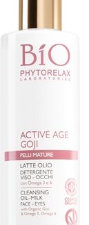 Phytorelax LaboratoriesBio Active Age Goji latte detergente delicato per pelli mature200 ml