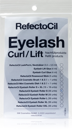 RefectoCilEyelash Curl bigodini per la permanente per le ciglia