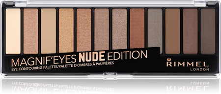 RimmelMagnif’ Eyes palette di ombretticolore 001 Nude Edition 14.16 g