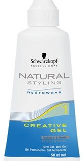Schwarzkopf ProfessionalNatural Styling Creative Gel permanente per capelli ondulati con texture in gel 50 ml