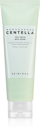 SKIN1004Madagascar Centella Tea-Trica BHA Foam mousse di pulizia profonda per pelli problematiche, acne125 ml