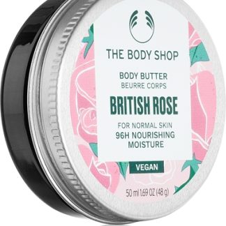 The Body ShopBritish Rose Body Butter burro corpo effetto nutriente 50 ml
