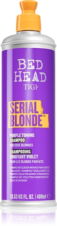 TIGIBed Head Serial Blonde shampoo tonificante viola per capelli biondi e con mèches 400 ml