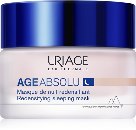 UriageAge Absolu Redensifying Sleeping Mask maschera notte per rigenerare la pelle anti-age 50 ml