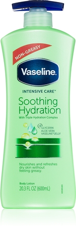 VaselineIntensive Care latte lenitivo corpo con dosatore Aloe Fresh 600 ml