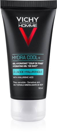 VichyHomme Hydra Cool+ gel idratante per il viso con effetto rinfrescante50 ml