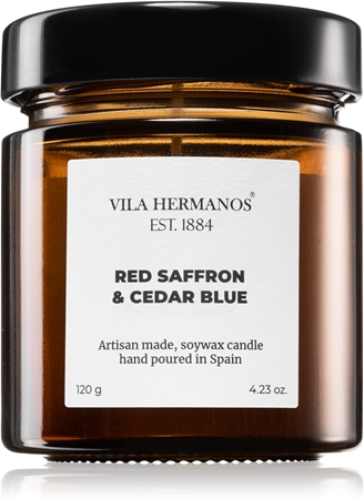 Vila HermanosApothecary Red Saffron & Cedar Blue candela profumata 150 g