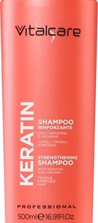 Vitalcare ProfessionalKeratin shampoo rinforzante con cheratina 500 ml