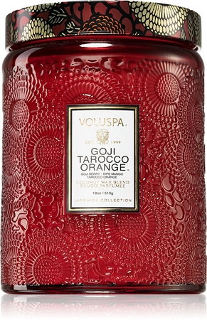 VOLUSPAJaponica Goji Tarocco Orange candela profumata 510 g