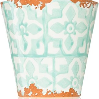 Wax DesignMosaic Green Mint candela profumata 8x8 cm