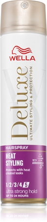 WellaDeluxe Heat Styling lacca per capelli per la termoprotezione dei capelli 250 ml