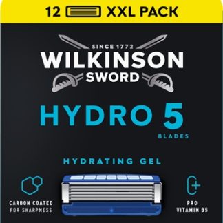 Wilkinson SwordHydro5 lame di ricambio 12 pz