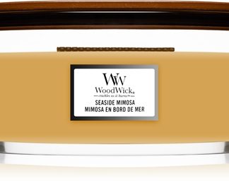 WoodwickSeaside Mimosa candela profumata con stoppino in legno (hearthwick) 453,6 g