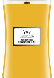 WoodwickSeaside Mimosa candela profumata con stoppino in legno 609,5 g