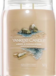 Yankee CandleAmber & Sandalwood candela profumata 567 g