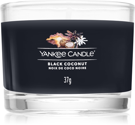 Yankee CandleBlack Coconut candela votiva I Signature 37 g