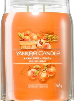 Yankee CandleFarm Fresh Peach candela profumata Signature 567 g