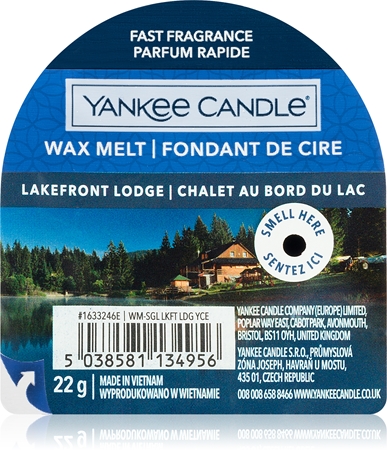 Yankee CandleLakefront Lodge cera per lampada aromatica 22 g