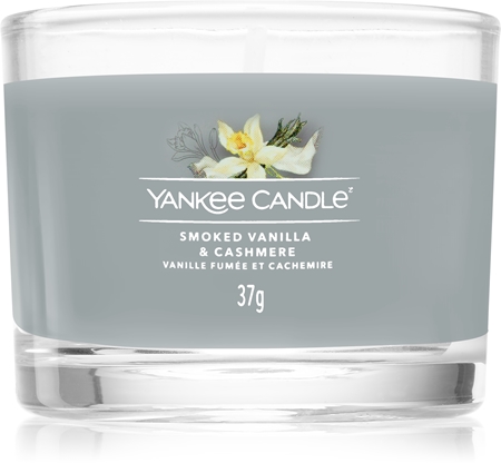 Yankee CandleSmoked Vanilla & Cashmere candela votiva 37 g