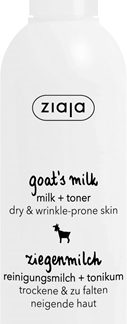 ZiajaGoat's Milk latte detergente + lozione tonica viso 2 in 1