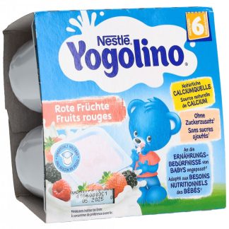 Nestlé Yogolino Rote Früchte 6 Monate 4 x 90 g