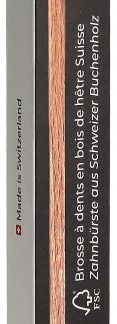 WAYA Zahnbürste weich aus Schweizer Buchenholz Ds