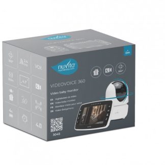 Nuvita Audio-Video-Babyphone digit 4.3 mit Schwenk- und Neige-Kamera