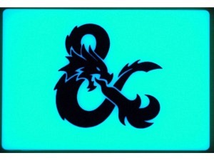 TEC Accessoires Embrite Beacon Morale Patch Dungeons & Dragons (Aqua)