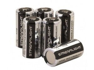 Streamlight CR123 3V Lithium Batterie (6er Pack)