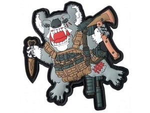 Halfbreed Blades Drop Bear 2020 Morale Patch