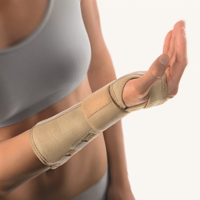Bort Arm- und Handgelenkschiene S -17cm links beige