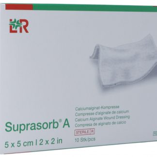 Suprasorb A Calcium Alginat Kompressen 5cmx5cm 10 Stk