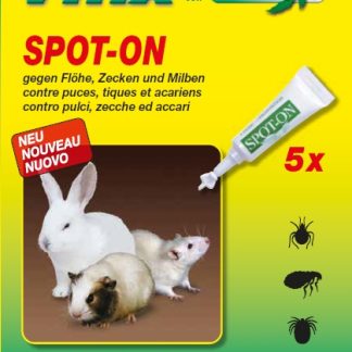 Vinx Bio Spot On Tropfen mit Neem Nager 5 x 1 ml