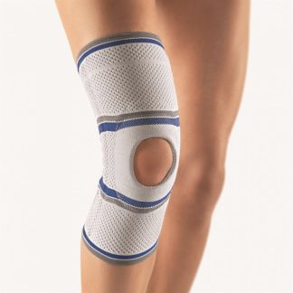 Bort Kniebandage mit Patella-Aussparung 2+ silber
