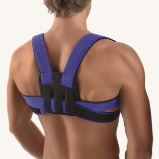 Bort StabiloFix Claviculaband GrE verstellbar blau